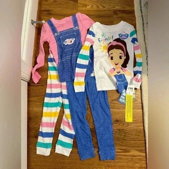 NWT Ms. Rachel Cotton Pajamas, 2 sets, size 5T, from Target - Picture 2 of 7